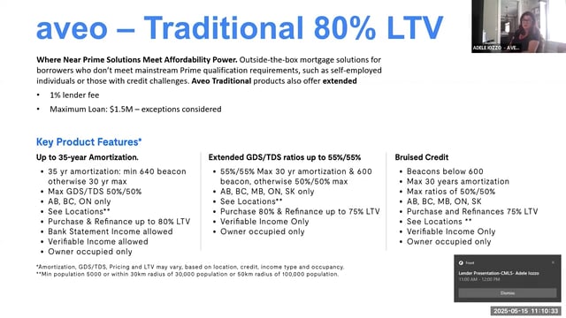 Lender Presentation-CMLS- Adele Iozzo - May 15, 2025